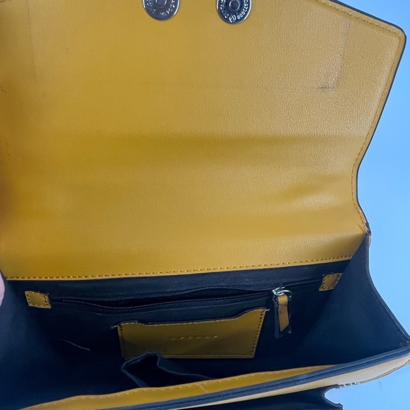 Topshop Yellow Crossbody Bag (PA3#1) - Picture 11 of 14